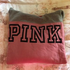 Pink and grey sweatshirt
